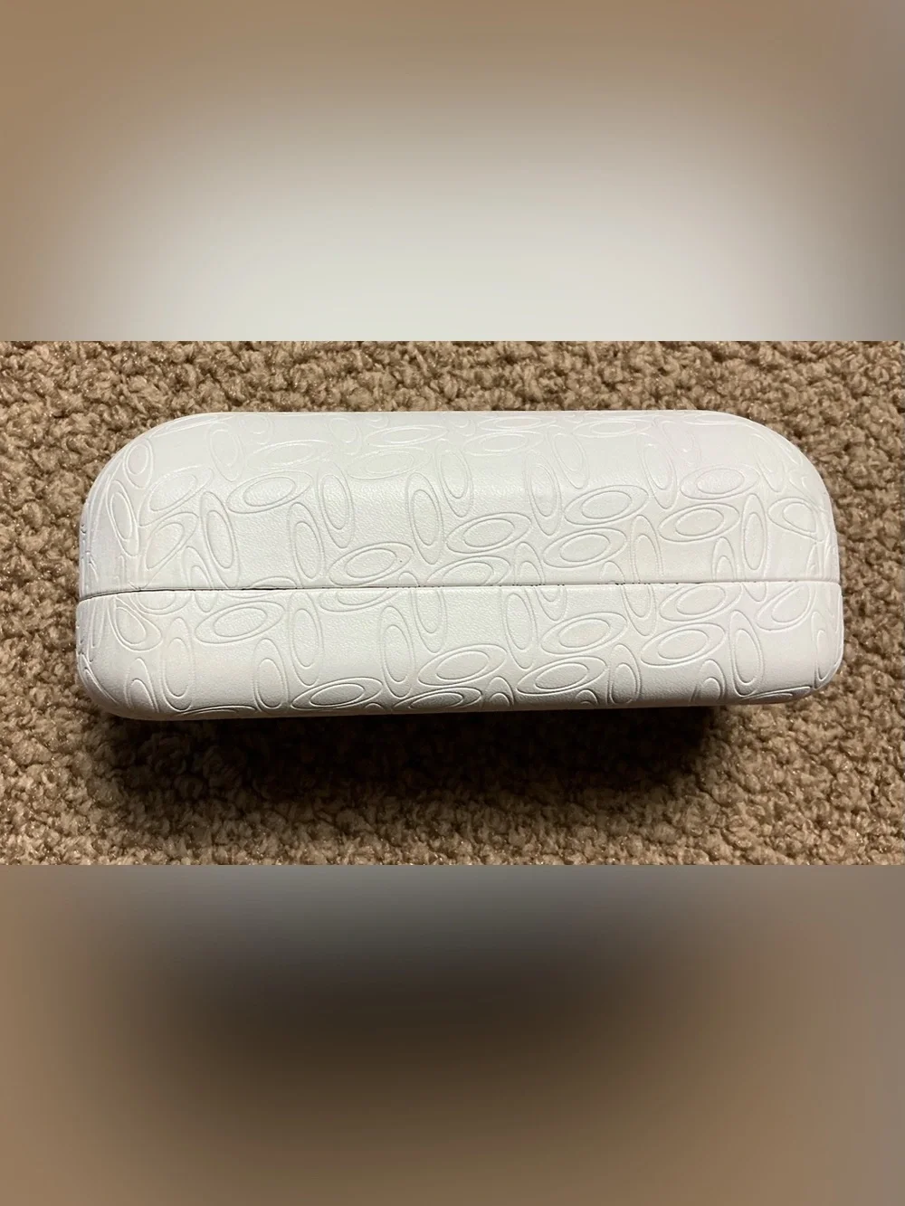 Oakley White Clamshell Sunglasses Case